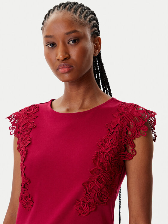 Morgan Morgan Majica 252-DFLOWER Crvena Regular Fit