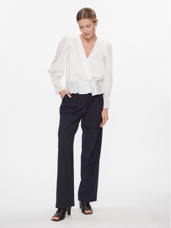 DKNY DKNY Μπλουζάκι P34ANQ01 Λευκό Regular Fit