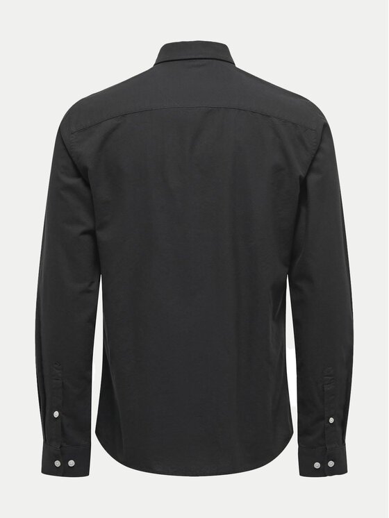 Only & Sons Only & Sons Cămașă Alvaro 22006479 Negru Slim Fit