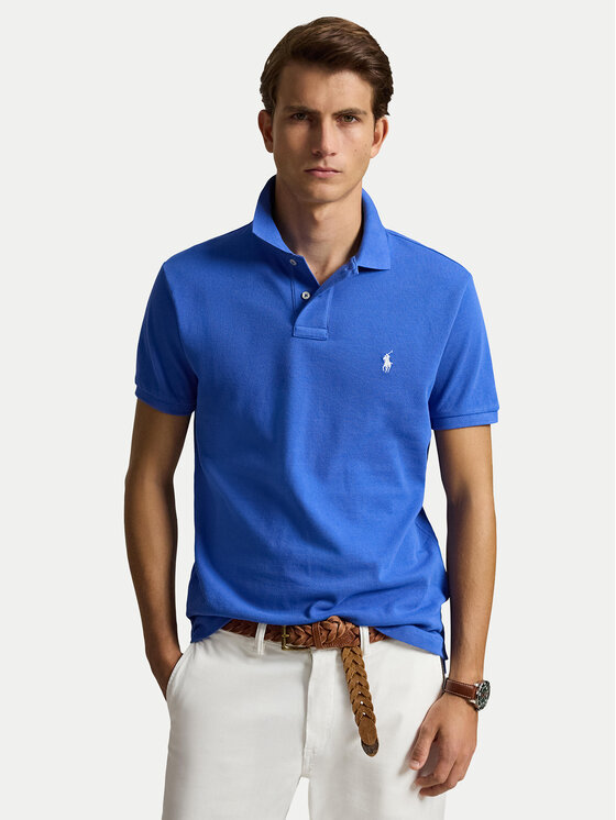 Polo Ralph Lauren Tricou polo 710536856514 Albastru Regular Fit