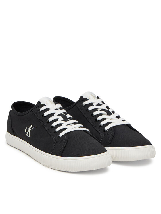 Calvin Klein Jeans Calvin Klein Jeans Tenisky Ess Vulc Low Mg Canvas YM0YM01209 Černá