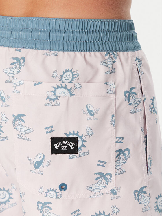 Billabong Billabong Szorty kąpielowe Vacay Lb EBYJV00144 Różowy Regular Fit