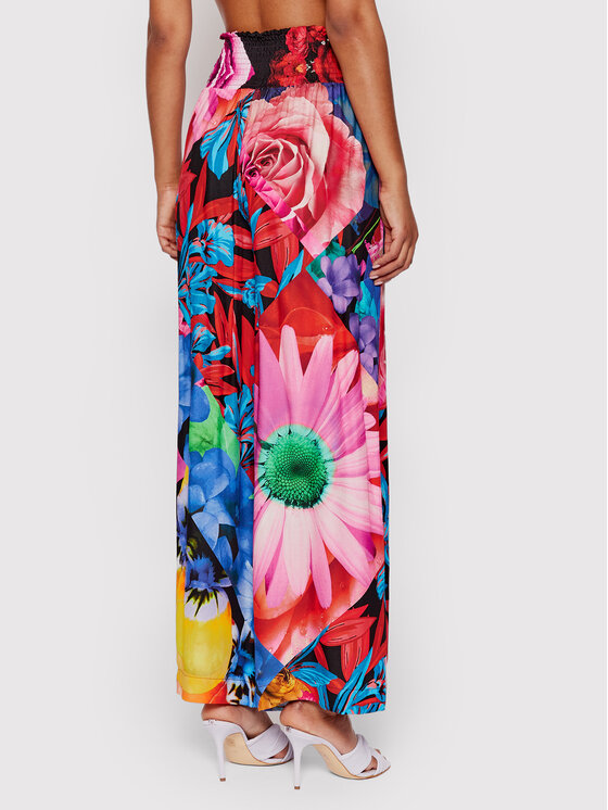 Desigual Desigual Szövet nadrág MONSIEUR CHRISTIAN LACROIX Marsella 22SWPW22 Színes Regular Fit