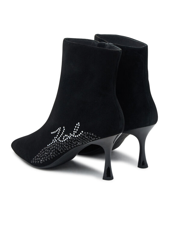 KARL LAGERFELD KARL LAGERFELD Botki Sienna KL32743A Czarny