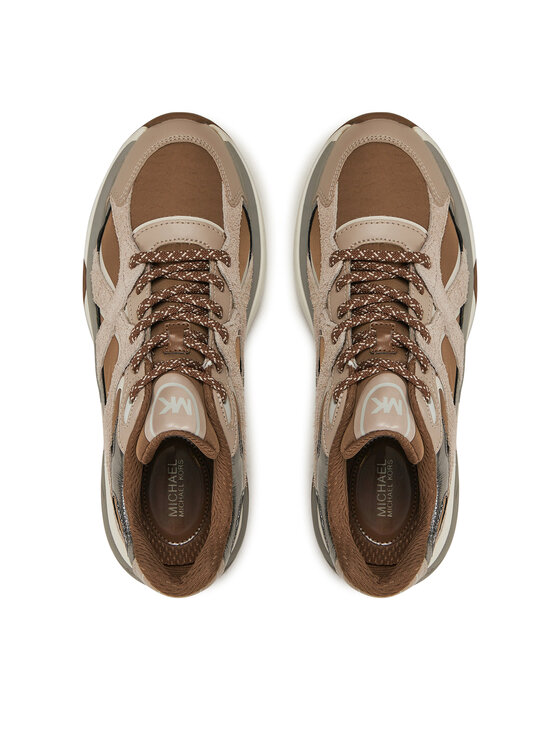 MICHAEL Michael Kors MICHAEL Michael Kors Sneakersy Leo 43F4LEFS1L Brązowy