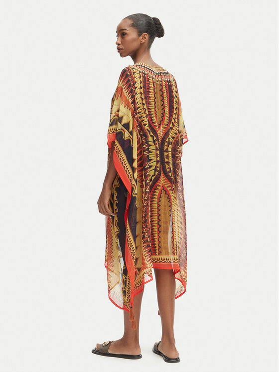 Iconique Iconique Poncho Fuego IC26-121 Bunt Relaxed Fit