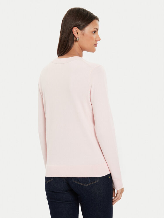 Tommy Hilfiger Tommy Hilfiger Megztinis WW0WW40098 Rožinė Regular Fit