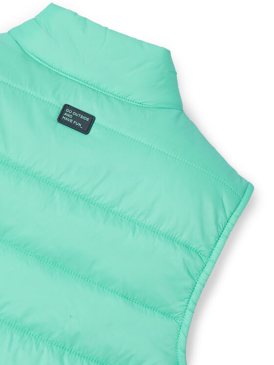 Mayoral Mayoral Vestă 3371 Verde Regular Fit