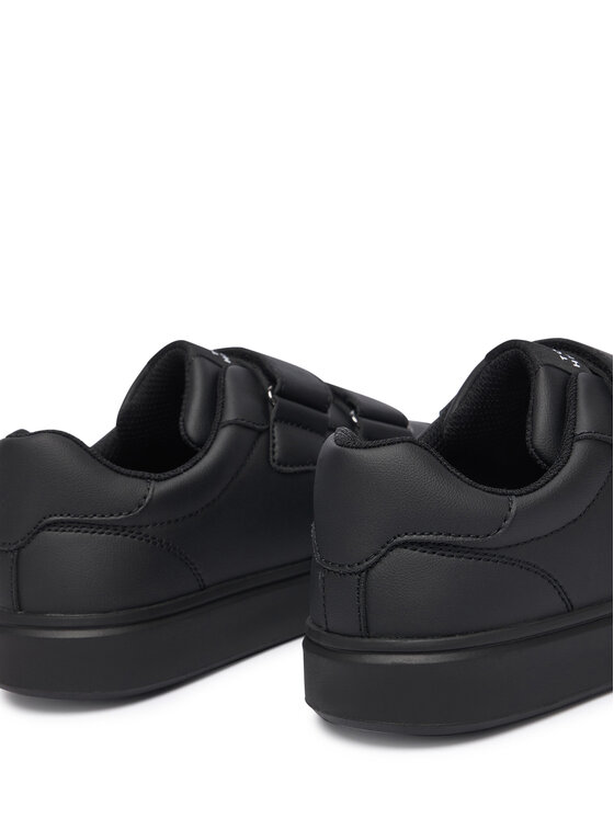 Tommy Hilfiger Tommy Hilfiger Laisvalaikio batai Low Cut Velcro Sneaker T3X9-35240-1355 S Juoda