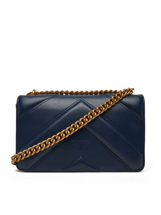 PINKO PINKO Käekott Love One Mini Light Dc Al 25-26 PLTT 104550 A2OS Tumesinine