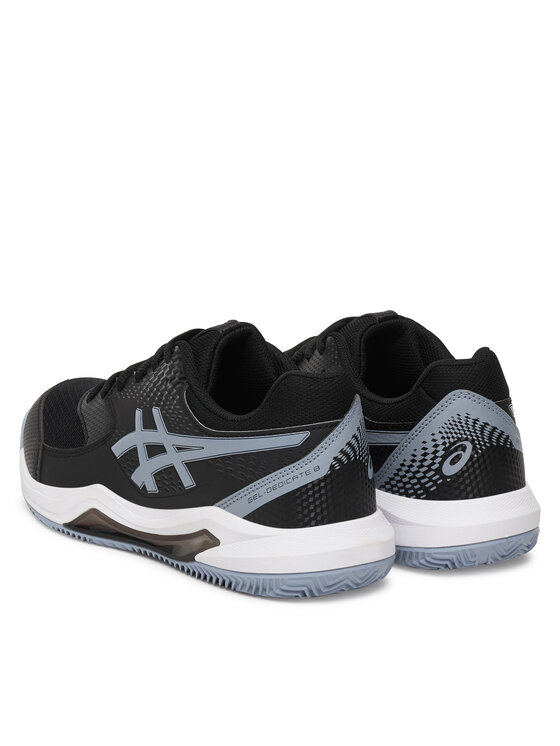 Asics Asics Tenisové topánky Gel-Dedicate 8 Clay 1041A448 Čierna
