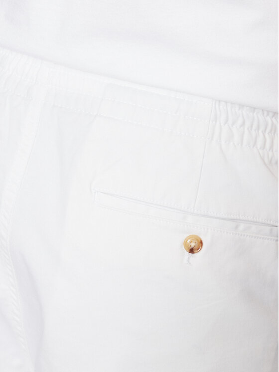 Polo Ralph Lauren Polo Ralph Lauren Kratke hlače iz tkanine 710644995042 Bela Regular Fit