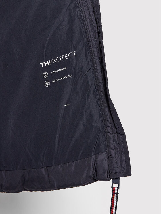 Tommy Hilfiger Tommy Hilfiger Zimska jakna Ess Sorona WW0WW32197 Tamnoplava Regular Fit