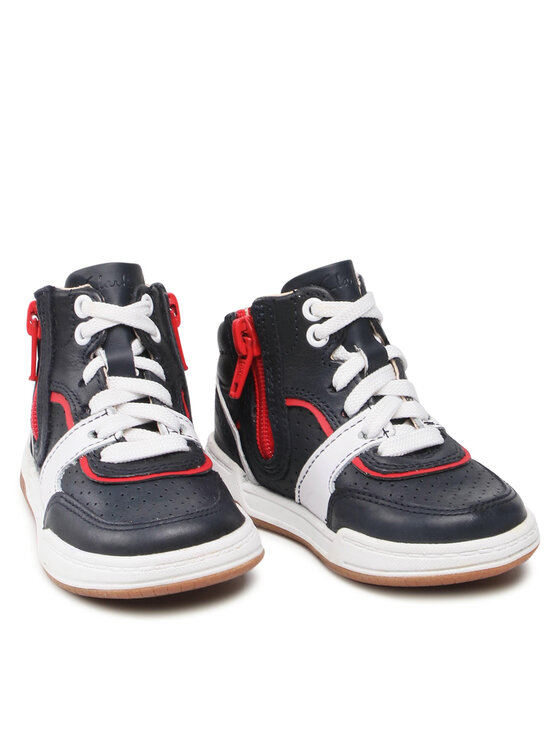 Clarks Clarks Gležnjače Fawn Peak T 261590057 Tamnoplava