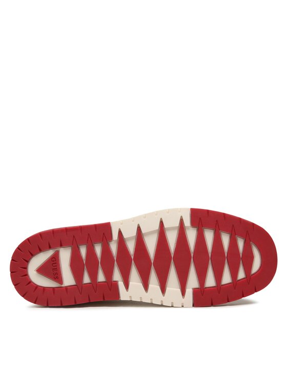 Guess Guess Sneakersy Cento FM6CEN LEA12 Écru