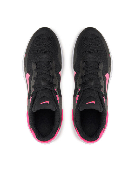Nike Nike Skriešanas apavi Revolution 7 (GS) FB7689 002 Melns