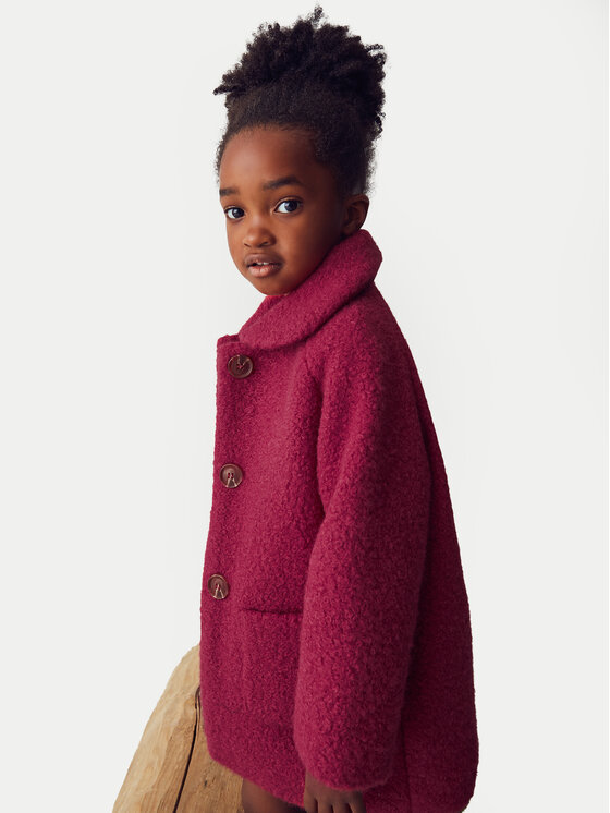Mayoral Mayoral Fellmantel 4439 Rot Relaxed Fit