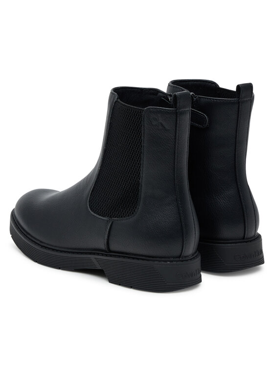 Calvin Klein Calvin Klein Botki Chelsea Boot V3X5-83184-1355 D Czarny