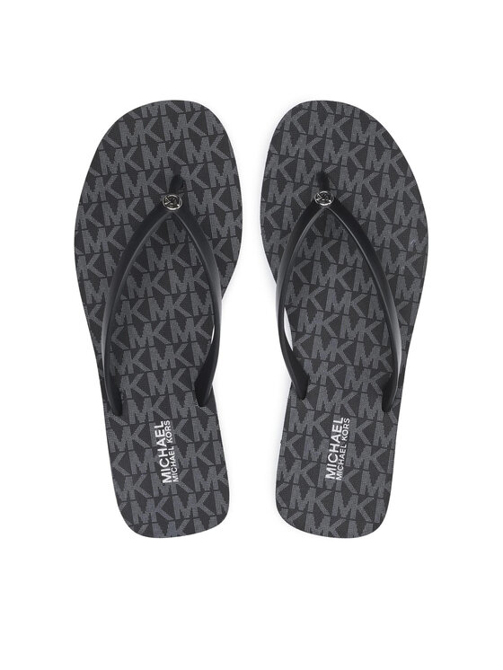 MICHAEL Michael Kors MICHAEL Michael Kors Σαγιονάρες Jinx Flip Flop 40S1JIFA1Q Μαύρο