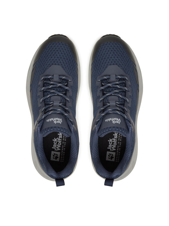 Jack Wolfskin Jack Wolfskin Sneakersy -Hike Ventura Lite Xt Vent Low M A64206 Granatowy