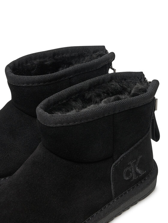 Calvin Klein Jeans Calvin Klein Jeans Μπότες Χιονιού Fur Boot V3A5-81036-0187 M Μαύρο