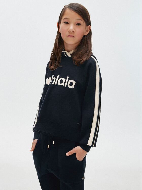 Mayoral Mayoral Set trenerka 7.513 Crna Regular Fit