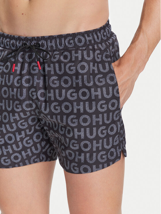 HUGO HUGO Pantaloni scurți pentru înot Tortuga 50535412 Negru Regular Fit