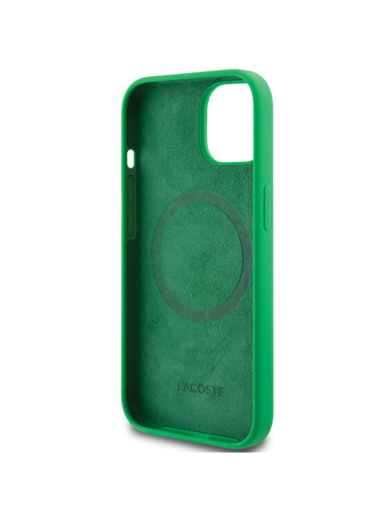 Lacoste Lacoste Etui na telefon iPhone 15 Zielony