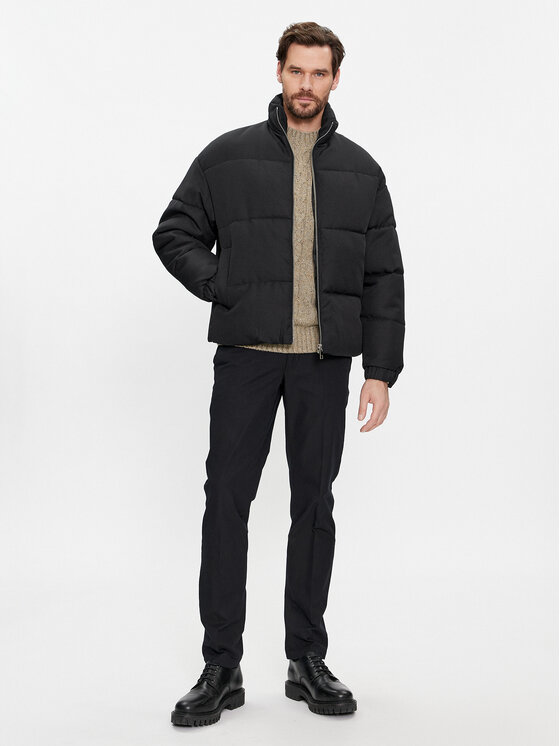 Jack&Jones Jack&Jones Зимно яке 12236056 Черен Regular Fit