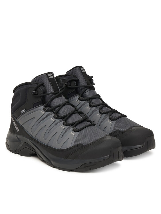 Salomon Salomon Trekingová obuv X-Adventure Coldrush Waterproof L47856000 Sivá