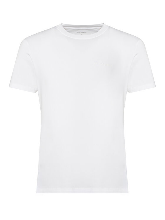 KARL LAGERFELD KARL LAGERFELD Komplet t-shirtów A1M47097 Biały Slim Fit