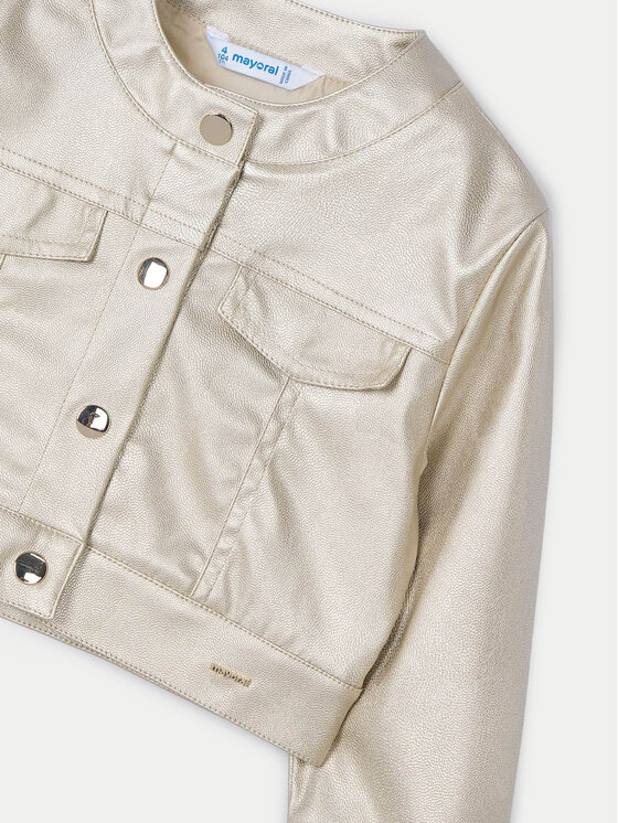 Mayoral Mayoral Демісезонна куртка 3404 Золотий Slim Fit