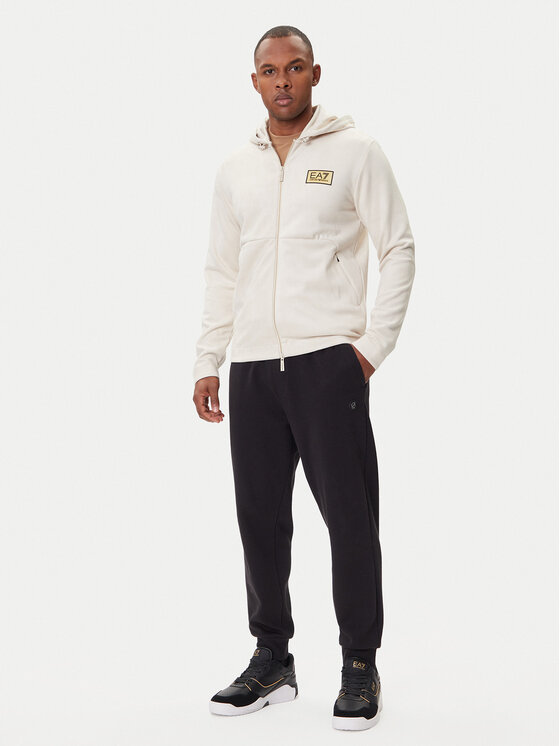 EA7 Emporio Armani EA7 Emporio Armani Pulóver 7M000675 AF16718 U1086 Bézs Regular Fit