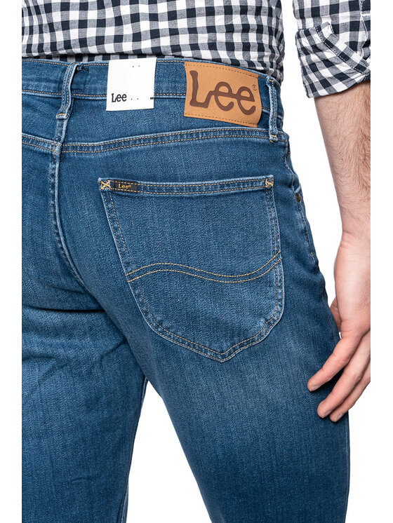 Lee Lee Jeansy AUSTIN Niebieski Straight Fit