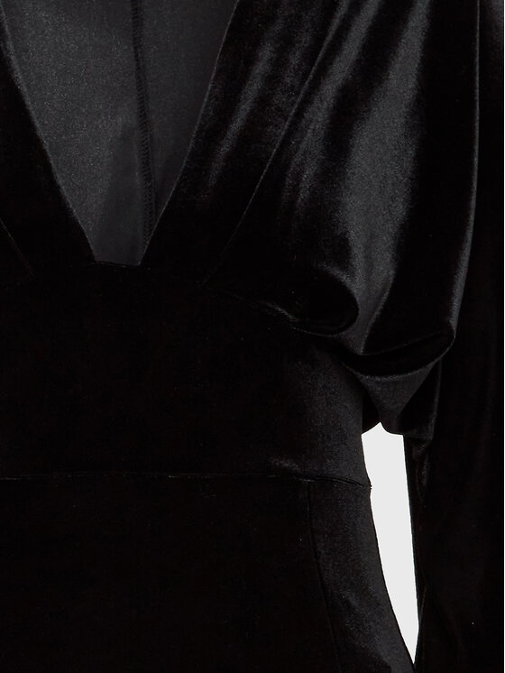 Undress Code Undress Code Sukienka koktajlowa Date Night 477 Czarny Slim Fit