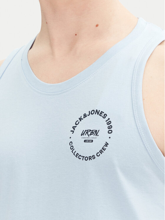 Jack&Jones Jack&Jones Tank top Simon 12270462 Albastru celest Regular Fit