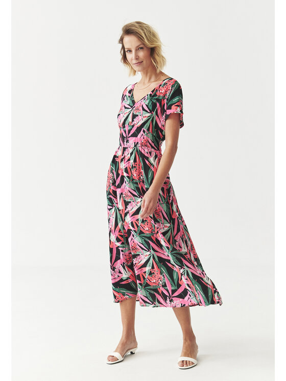 TATUUM TATUUM Sukienka codzienna TABITA Kolorowy Flare Fit
