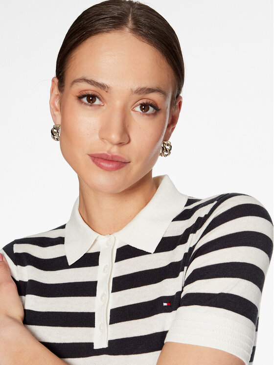 Tommy Hilfiger Tommy Hilfiger Polo WW0WW37937 Tamnoplava Regular Fit
