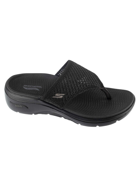 Skechers Skechers Infradito Go Walk Arch Fit 2.0 Sandal - Carrie Nero