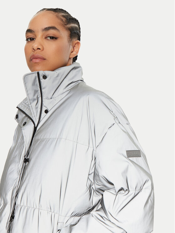 2NDDAY 2NDDAY Μπουφάν πουπουλένιο Santiago 2245112509 Γκρι Oversize