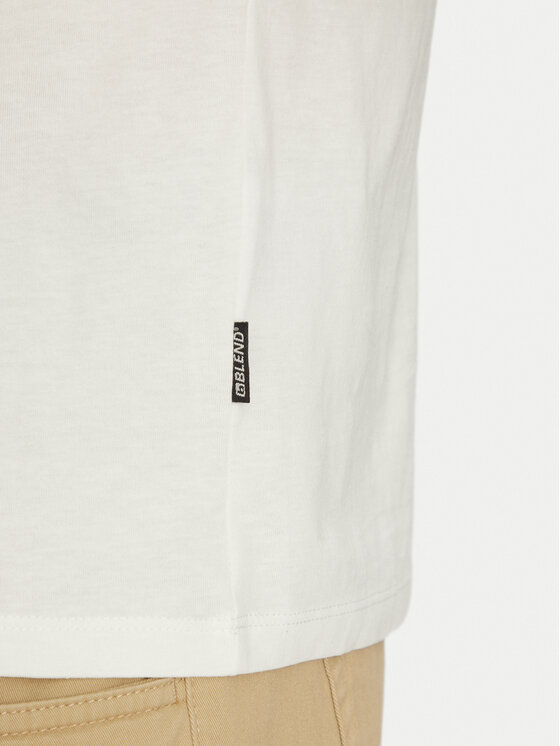 Blend Blend T-krekls 20718311 Balts Regular Fit