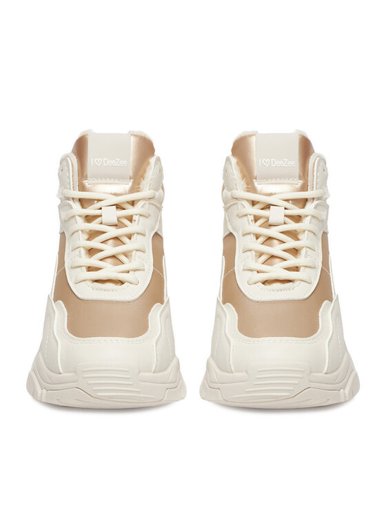 DeeZee DeeZee Kotníková obuv CEO-TS5227K-12 Écru