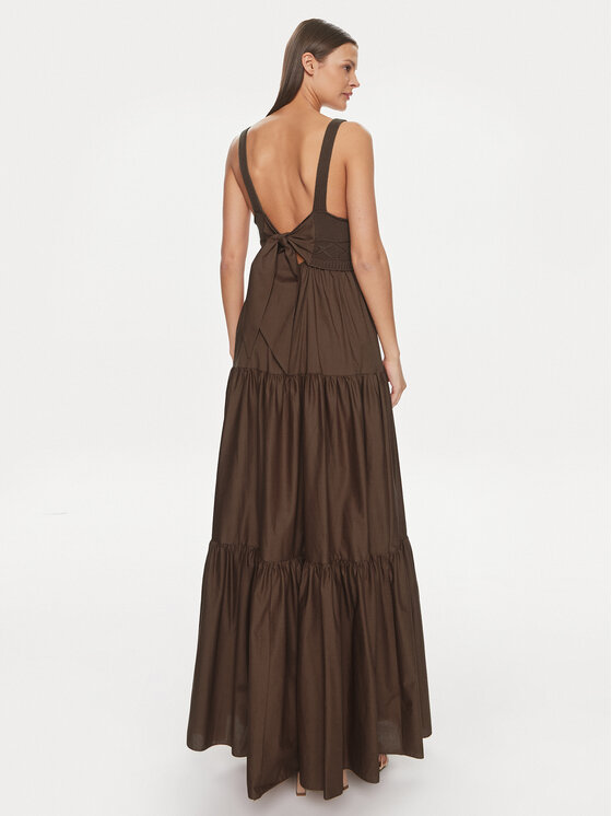 Liu Jo Liu Jo Sommerkleid MA4070 MA23A Braun Regular Fit