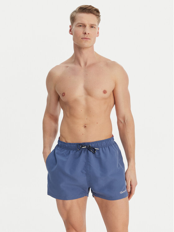 Gant Gant Szorty kąpielowe 920006500 Niebieski Regular Fit