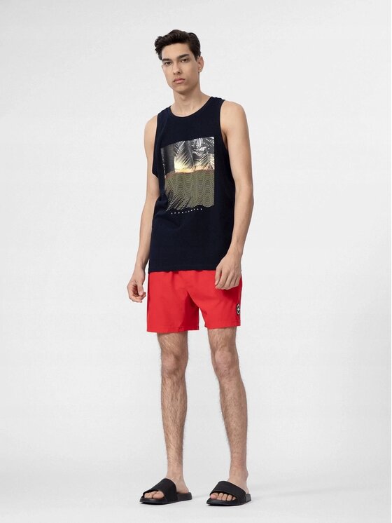 4F 4F Shorts da mare 2P2P--SS-FWSS24UBDSM123-91S Multicolore Regular Fit