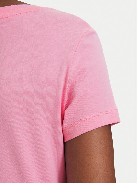 Tommy Jeans Tommy Jeans T-shirt DW0DW20458 Svijetlo roza Slim Fit