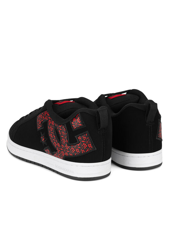 DC DC Sneakersy COURT GRAFFIK 300529-BW5 Čierna