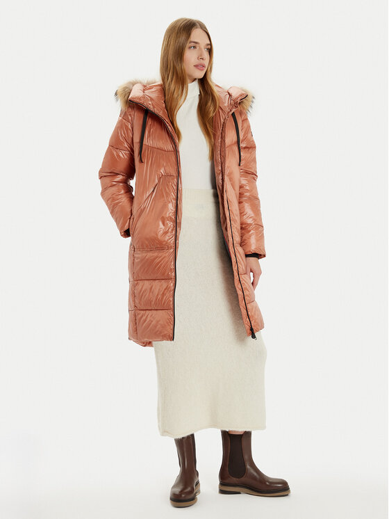 Frieda & Freddies Frieda & Freddies Kurtka zimowa 3847C Miedziany Regular Fit