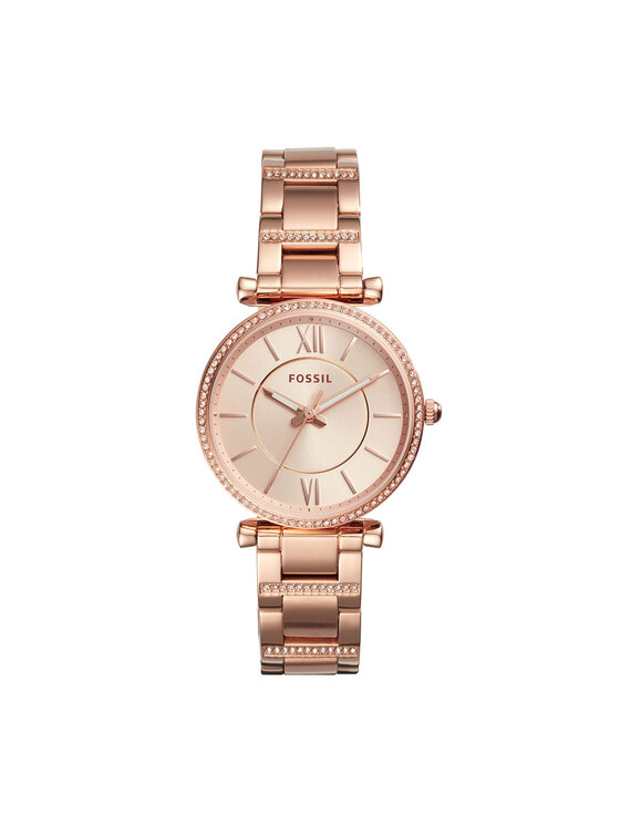 Fossil Fossil Ρολόι Carlie ES4301 Χρυσό