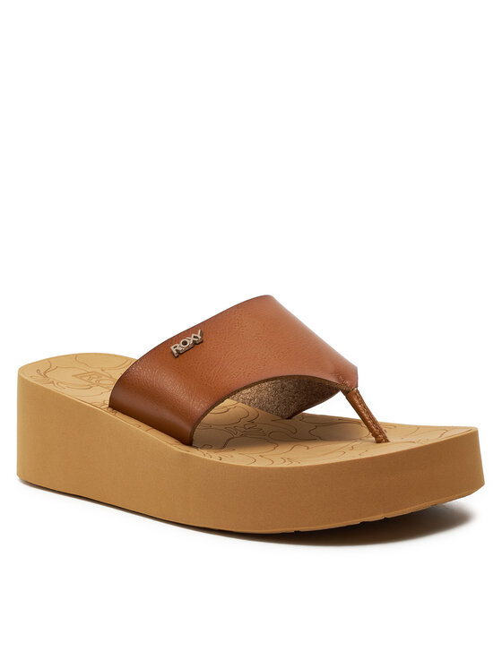 Roxy Roxy Žabky ARJL101150 Hnedá